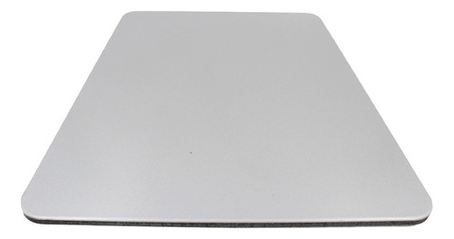 Imagen 2 de 4 de Plancha Aluminio Compuesto Silver Pe 3mm 0.18 1.22 X 1.22 Mt