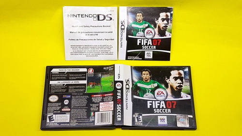 Fifa Soccer 07 Ds *caja Portada Y Manual Original* Sin Juego