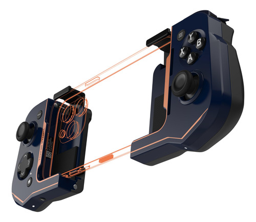 Controlador Móvil Bluetooth Para Juegos En iPhone Azul Cob