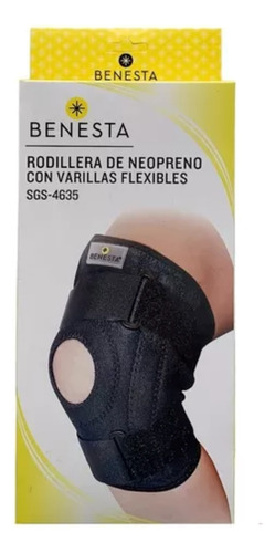 Rodillera De Nepreno Con Varillas Flexibles Unitalla Benesta