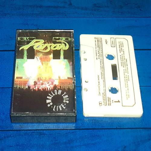 Poison Swallow This Live Cassette Arg Maceo-disqueria 