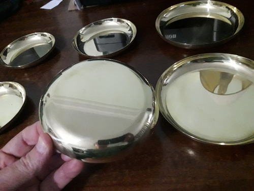 Imagem 6 de 8 de Pratos Balança Antiga Em Latão A Partir 180,00 O Par