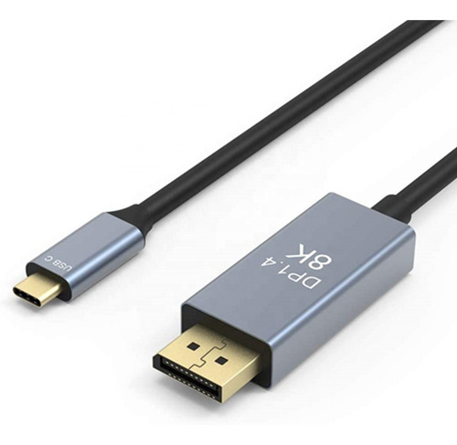 Cable Usb C/ Thunderbolt  A Displayport 1.4 8k 60hz 2m