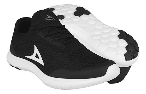 Tenis Caballero Run Pirma 5026-279 Textil Negro