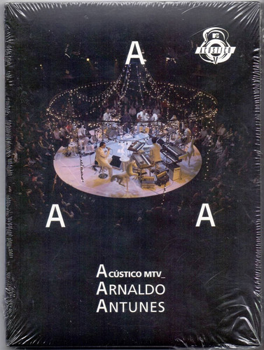Dvd Arnaldo Antunes/ Acústico Mtv Lacre De Fábrica, Original