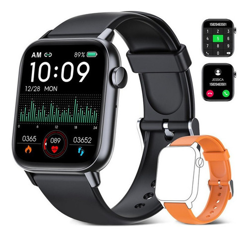 Reloj Inteligente De 1.72 In Bluetooth Para Llamadas Unisex