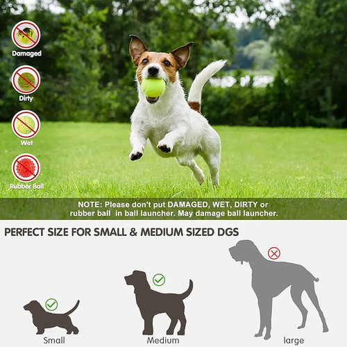 Lanzador Automático De Bolas Para Perros, Distancia De 10 A