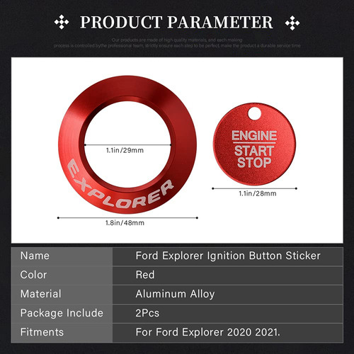 Lecart For Ford Explorer Accessories 2022 2021 2020 Vol Tune