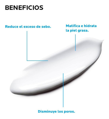 Tratamiento Hidratante Reduce Poros Matificante Effaclar Mat Grasa Día/noche