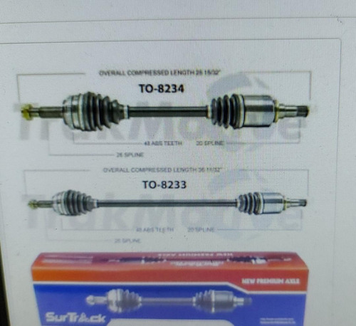 Tripoide Izquierdo 43420-02820, Corolla,2zfe ,2010-2018