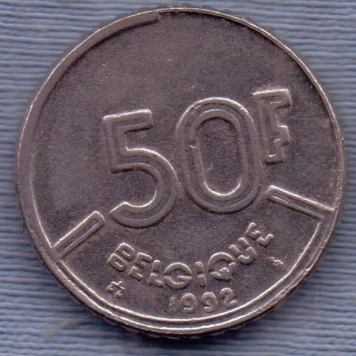 Belgica 50 Francs 1992 * Leyenda En Frances * Baudouin I *