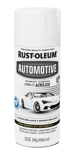 Aerosol Para Auto Acrilico Automotive Rust Oleum 340grs