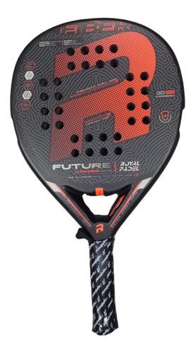 Paleta Padel Royal Cross Pro Future Rugosa Foam - Olivos