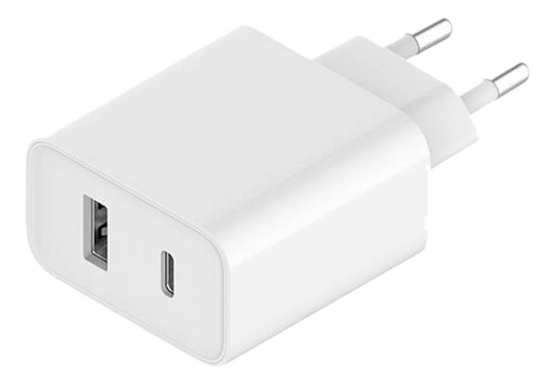 Cargador Xiaomi Mi 33w Wall Charger Tipo A + Tipo C Blanco