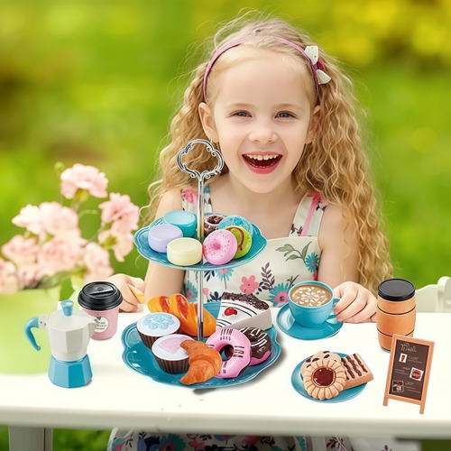 38 Piezas De Juguetes Para Niños, Juguetes Para El Té De La