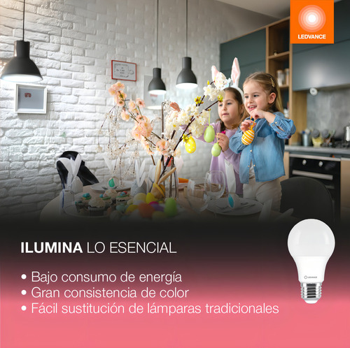 Kit 12 Pz Foco Led Bulbo 13.5w 127v Blanco Frío Ledvance