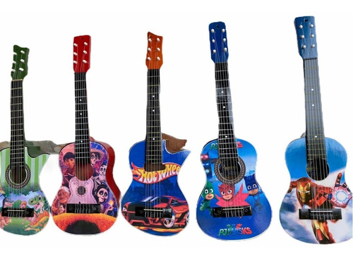 Guitarras Niños De 1 A 4 Años Forro -nuevos Diseños+ Correa