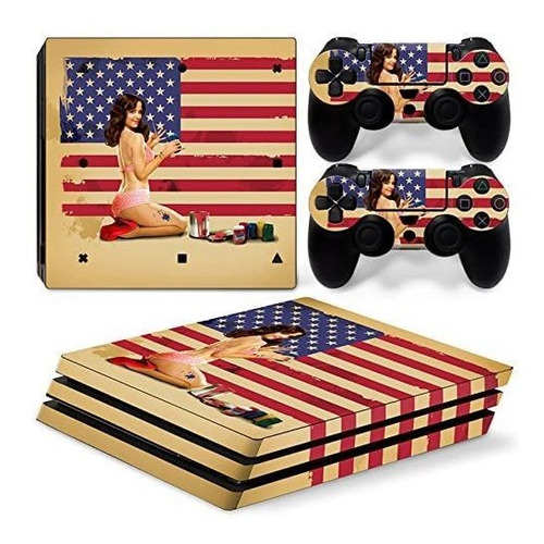 Ps Pro Playstation  Console Skin Decal Sticker Estados ...