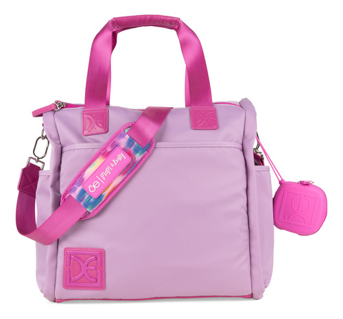 Pañalera Tote Cloe Eteami Grande Color Lila