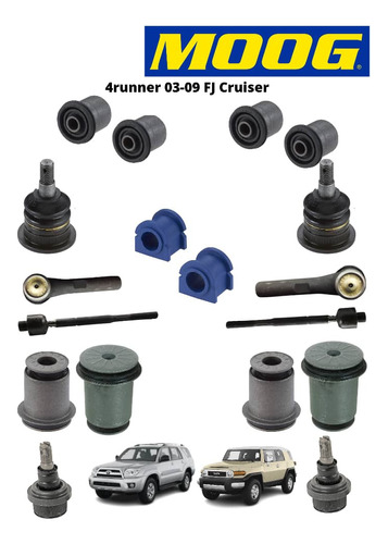 Kit Tren Delantero Meseta 4runner 03 04 05 06 07 08 09 Moog 