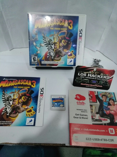 Juego Nintendo 3ds Madagascar 3 The Video Game