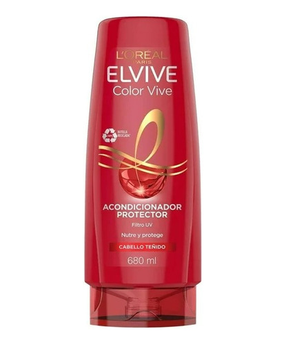 Acondicionador Color Vive Protector 680ml Elvive