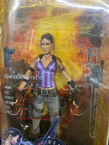 Resident Evil 5 Sheva Alomar Neca Capcom Western Africa Div (Usado)