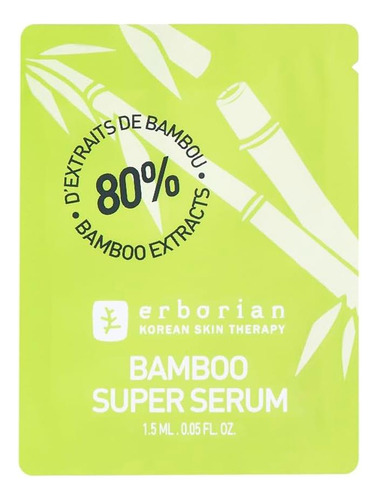 Erborian Bamboo Super Suero: Suero Facial Hidratante Con Una