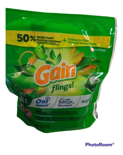  Gain Flings 3 En 1 Oxi Boost Febreze Odor Remover  16 Pods