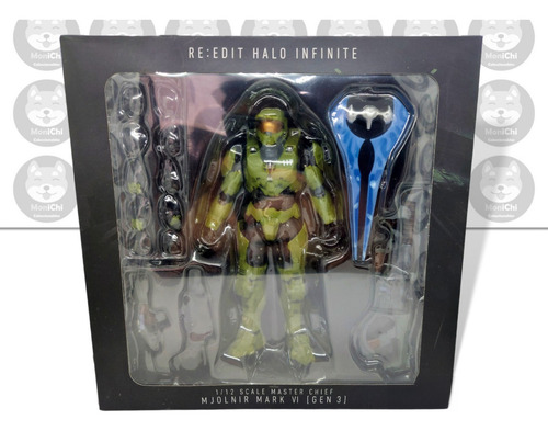 Halo Infinite Master Chief Jefe Maestro Figura Juego Muñeco (Usado)