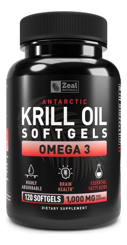 Aceite De Krill Antártico 120 Cap