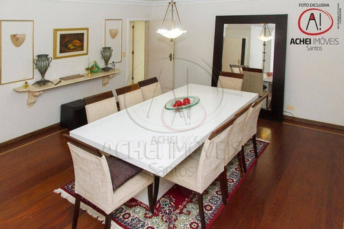 Imagem 15 de 30 de Cobertura Duplex Extraordinária À Venda Com 4 Suítes, 5 Salas, Piscina E Incrível Área Gourmet, 390 M² Por R$ 2.700.000 - Ponta Da Praia - Santos/sp - Co0095