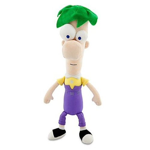 Pelúcia Phineas E Ferb Ferb Com Som Disney Store