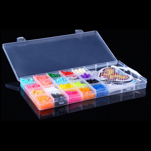 Kit De Cuentas De Fusibles Con Papel De Planchar 20 Colores