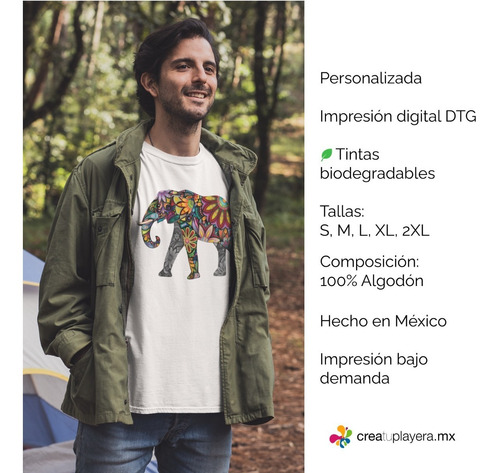 Imagen 4 de 4 de Playera Mundial - Verde - Fútbol - México - Qatar 2022