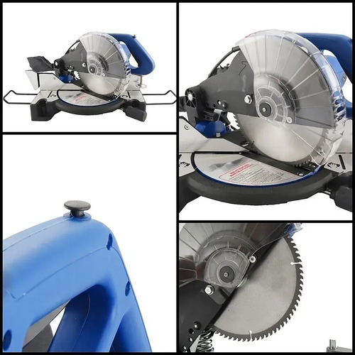 Imagen 3 de 5 de Sierra Ingletadora Biseladora 250mm 10 Kld 1650w 4500rpm