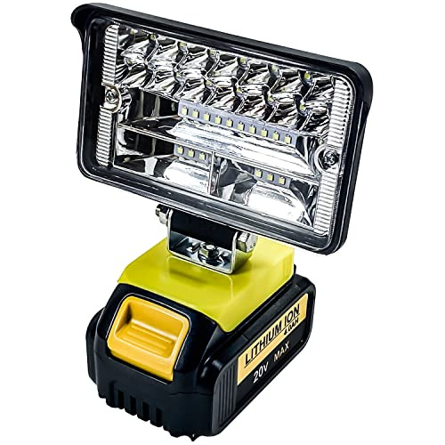 Luz De Trabajo Portátil Super Brillante De 108w Dewalt...