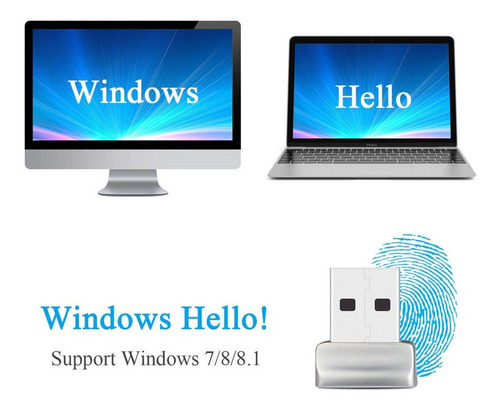 Imagen 9 de 10 de Lector De Huellas Digitales, Inicio De Sesión Desde Usb