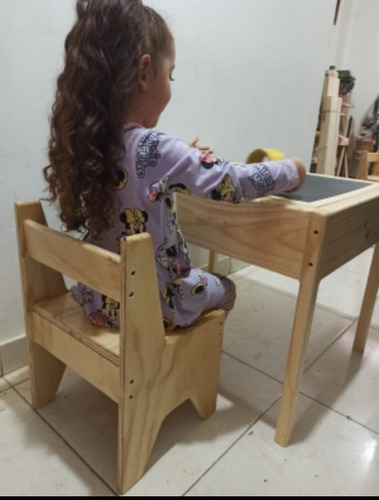 Mesa De Actividades+silla Bebe