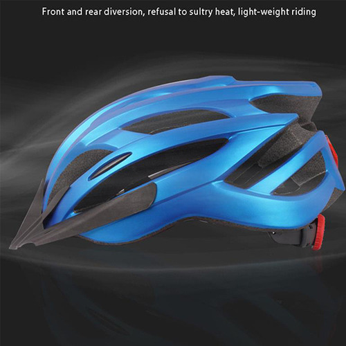 Casco De Bicicleta Mtb Unisex Con Luz Trasera Led