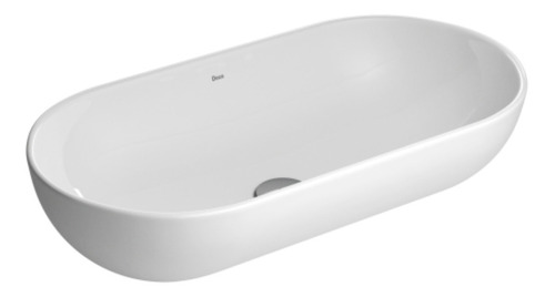 Imagen 1 de 1 de Bacha de baño de apoyar Deca L106 blanco 555mm x 280mm 135mm de alto