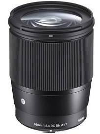 Imagem 6 de 9 de Sigma 16mm F/1.4 (novo) Sony Dc Dn E-mount Sony Envio Rapido