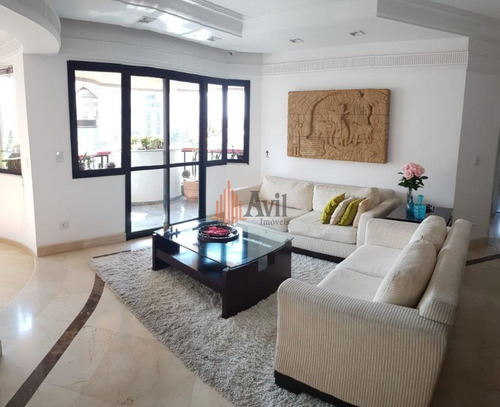 Imagem 4 de 15 de Apartamento Com 3 Dormitórios À Venda, 155 M² Por R$ 1.430.000,00 - Anália Franco - São Paulo/sp - Av4634