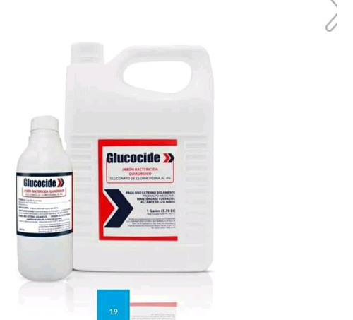 Glucocide Clorhexidina Al 4%/whatsapp 52001552