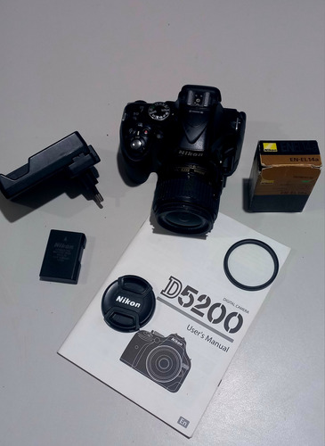 Nikon D5200 Con Accesorios Imperdible