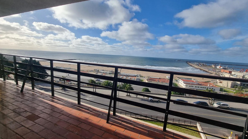 Departamento En Alquiler Temporario 4 Amb. Cochera. Frente Al Mar. Playa Grande