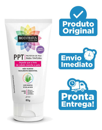 Protetor De Pele Para Tintura De Cabelo Bio Extratus 80gr