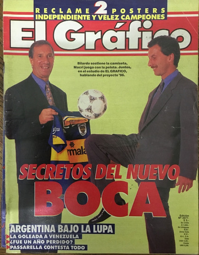 El Gráfico, N° 3977 Revista Fútbol Argentino, Cb