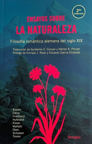 Ensayos Sobre La Naturaleza / Ed. Serapis / Nuevo