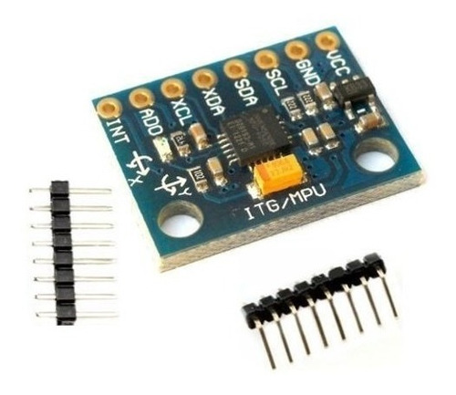 Acelerometro Giroscopio Mpu6050 Gy-52 Arduino Raspberry Pic